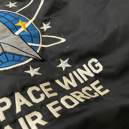 【中古品】【メンズ】 AVIREX アヴィレックス SPACE COMMAND MA-1 JACKET 6182184 スペース コマンド エムエーワン ジャケット アウター 145-260915-sa-16-teih サイズ：XL カラー：ブラック 万代Net店