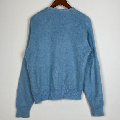 【中古品】【メンズ】 SEARS SPORTSWEAR シアーズ スポーツウェア 60~70’s VINTAGE MOHAIR CARDIGAN 60～70年代 ヴィンテージ モヘア カーディガン 長袖 トップス 145-251130-aa-02-tei サイズ：S カラー：ブルー 万代Net店