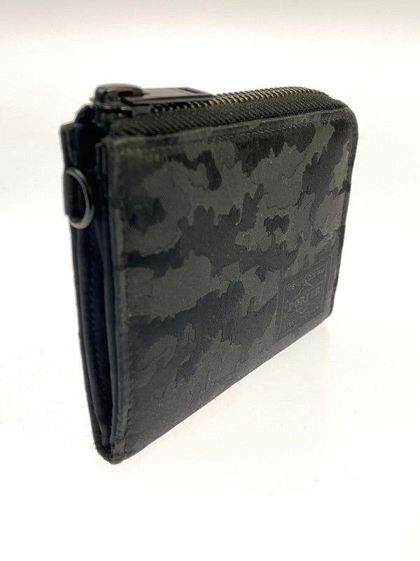 【中古品】【メンズ】 PORTER ポーター GHILLIE WALLET ギリー ウォレット 財布 201-260409-SH-56-min カラー：ブラック 万代Net店