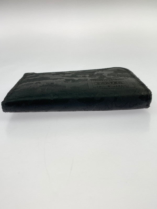 【中古品】【メンズ】 PORTER ポーター GHILLIE WALLET ギリー ウォレット 財布 201-260409-SH-56-min カラー：ブラック 万代Net店