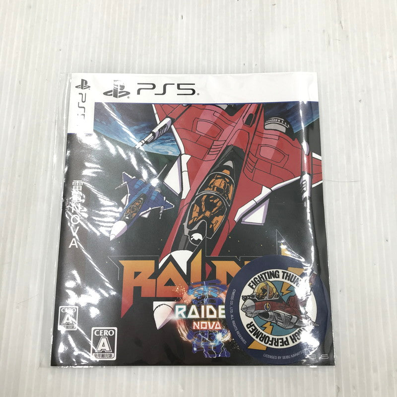 【中古美品】 【未開封】PlayStation5 PS5 ソフト 雷電NOVA [CERO区分_A / 全年齢対象商品] 026-251223-yk-04-tag 万代Net店