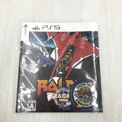 【中古美品】 【未開封】PlayStation5 PS5 ソフト 雷電NOVA [CERO区分_A / 全年齢対象商品] 026-251223-yk-04-tag 万代Net店