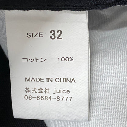 【中古品】【メンズ】 JUICE ジュース DOUBLE KNEE PANT ダブル ニー パンツ ボトムス 156-260829-sa-14-tei サイズ：32 カラー：ブラック 万代Net店