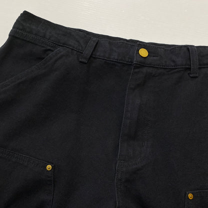 【中古品】【メンズ】 JUICE ジュース DOUBLE KNEE PANT ダブル ニー パンツ ボトムス 156-260829-sa-14-tei サイズ：32 カラー：ブラック 万代Net店