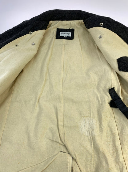 【中古品】【メンズ】 MONITALY モニタリー WOOL JACKET ウール ジャケット コート 上着 アウター 146-260822-hu-54-min サイズ：M カラー：ダークグレー 万代Net店