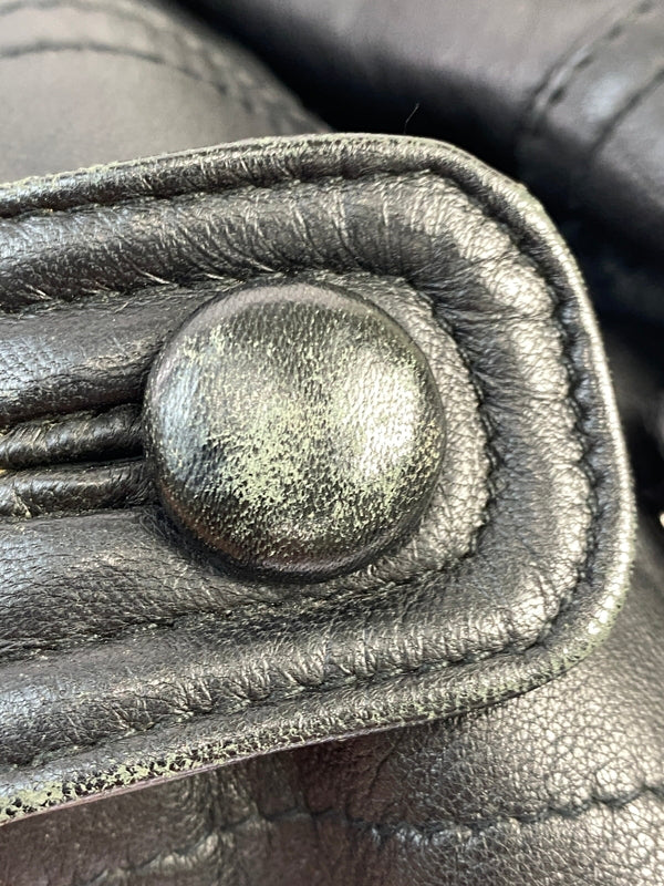 【現状渡し品】【メンズ】 MIRALGO ミラルゴ LEATHER JACKET レザー ジャケット アウター 上着 146-260822-hu-53-min サイズ：LL カラー：ブラック 万代Net店