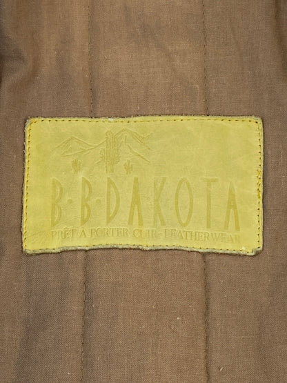【現状渡し品】【メンズ】 B.B.DAKOTA ビービー ダコタ LEATHER BOA JACKET レザー ボア ジャケット アウター 上着 146-260822-hu-49-min カラー：ブラウン 万代Net店