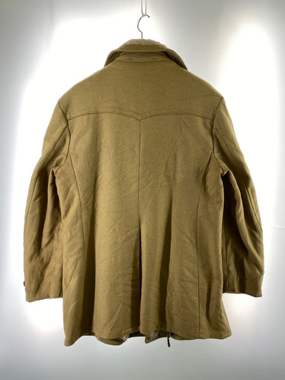 【現状渡し品】【メンズ】 COOPER クーパー LS COAT ロング スリーブ コート ファーコート 上着 アウター 146-260822-hu-47-min サイズ：46 カラー：ベージュ 万代Net店