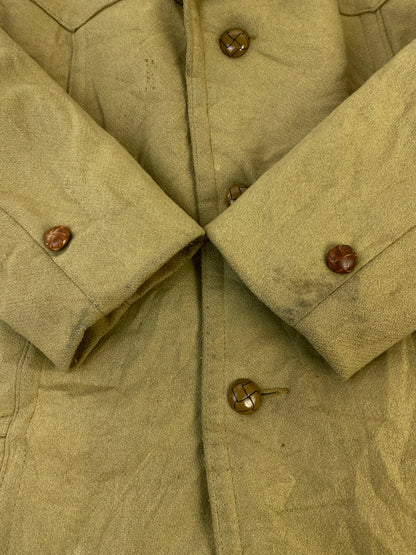 【現状渡し品】【メンズ】 COOPER クーパー LS COAT ロング スリーブ コート ファーコート 上着 アウター 146-260822-hu-47-min サイズ：46 カラー：ベージュ 万代Net店