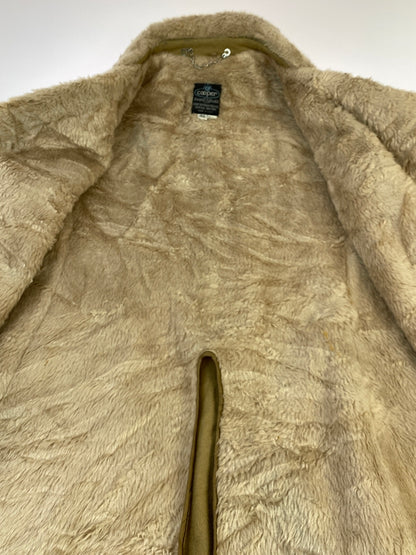 【現状渡し品】【メンズ】 COOPER クーパー LS COAT ロング スリーブ コート ファーコート 上着 アウター 146-260822-hu-47-min サイズ：46 カラー：ベージュ 万代Net店