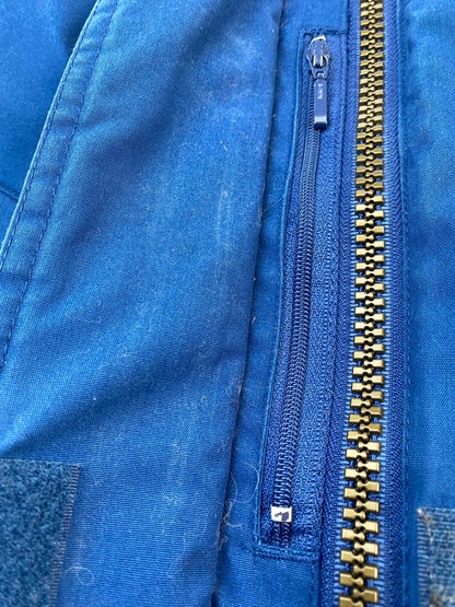 【中古品】【メンズ】 LANDS'END ランズエンド 90S DOWN JACKET 90年代 ダウン ジャケット ヴィンテージ 上着 アウター 146-260822-hu-46-min サイズ：S カラー：ブルー 万代Net店