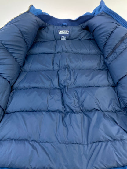 【中古品】【メンズ】 LANDS'END ランズエンド 90S DOWN JACKET 90年代 ダウン ジャケット ヴィンテージ 上着 アウター 146-260822-hu-46-min サイズ：S カラー：ブルー 万代Net店
