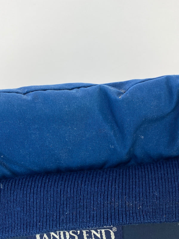 【中古品】【メンズ】 LANDS'END ランズエンド 90S DOWN JACKET 90年代 ダウン ジャケット ヴィンテージ 上着 アウター 146-260822-hu-46-min サイズ：S カラー：ブルー 万代Net店