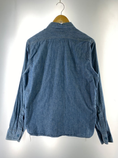 【中古品】【メンズ】 THE REAL MCCOY'S ザリアルマッコイズ USN シャンブレー シャツ 長袖 ロングスリーブ 145-260822-hu-45-min サイズ：不明 カラー：ブルー 万代Net店