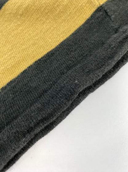 【中古品】【メンズ】 THE REAL MCCOY'S ザリアルマッコイズ BUCO BORDER TEE ブコ ボーダー ティー 長袖 ロングスリーブ T長袖シャツ 145-260822-hu-43-min サイズ：印字消えの為不明 カラー：ブラック/ブラウン 万代Net店