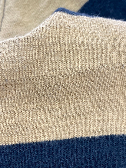 【中古品】【メンズ】 THE REAL MCCOY'S ザリアルマッコイズ BUCO BORDER TEE ブコ ボーダー ティー 長袖 ロングスリーブ T長袖シャツ 145-260822-hu-43-min サイズ：印字消えの為不明 カラー：ブラック/ブラウン 万代Net店