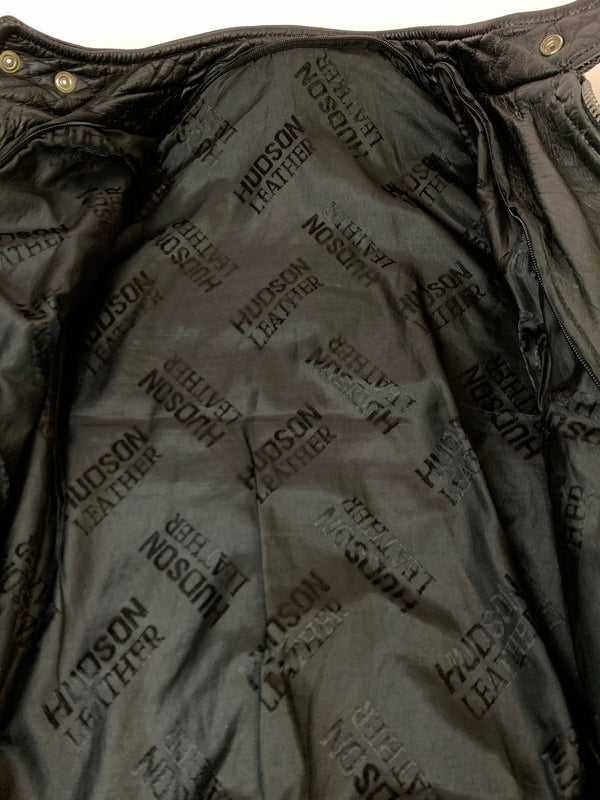 【現状渡し品】【メンズ】 HARLEY DAVIDSON ハーレーダビッドソン SINGLE RIDERS JACKET シングル ライダース レザー ジャケット メンズ アウター 革ジャン 146-261007-em-32-min サイズ：40 カラー：ブラック 万代Net店