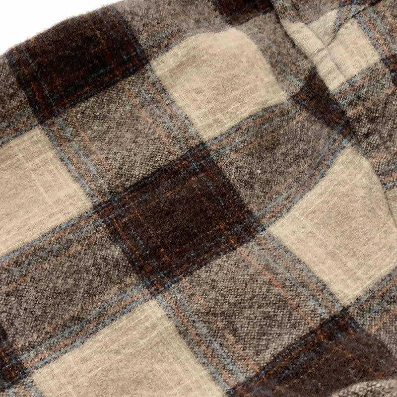 【中古品】【メンズ】 PENDLETON ペンドルトン 70’s VINTAGE WOOL SHIRT 70年代 ヴィンテージ ウール シャツ 長袖 トップス 144-260715-sa-09-tei サイズ：L カラー：ブラウン 万代Net店