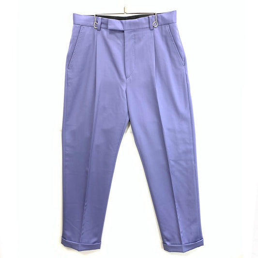 【中古品】【メンズ】 WACKO MARIA ワコマリア GUILTY PARTIES PLEATED TROUSERS TYPE-2 パンツ スラックス ボトムス ブランド 古着 22FW 153-260328-gm-41-fuz サイズ：M カラー：パープル 万代Net店