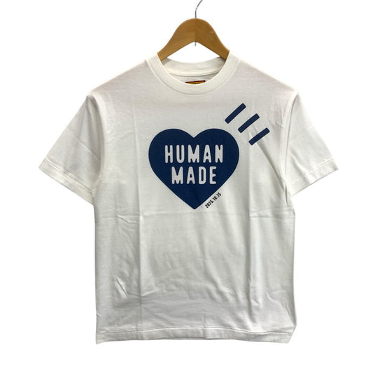 【中古品】【メンズ】 HUMAN MADE ヒューマンメード DAILY S.S TEE 半袖Tシャツ カットソー ブランド 古着 142-260329-gm-05-fuz サイズ：XS カラー：ホワイト 万代Net店