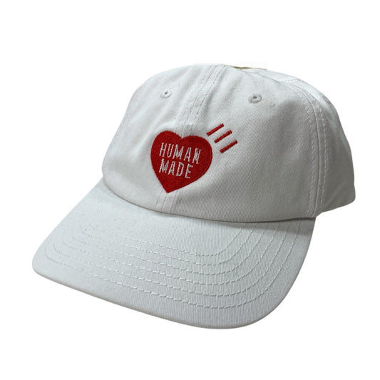 【中古品】【メンズ/レディース】 HUMAN MADE ヒューマンメード DAILY CAP キャップ ブランド 帽子 185-260329-gm-21-fuz サイズ：F カラー：ホワイト 万代Net店