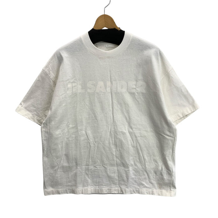 【中古品】【レディース】 JIL SANDER ジルサンダー 半袖Tシャツ カットソー ブランド 古着 J03GC0137 J20243 168-260328-gm-28-fuz サイズ：S/P カラー：ホワイト 万代Net店