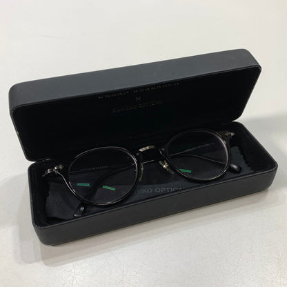 【中古品】【メンズ】 KANEKO OPTICAL カネコオプティカル URBAN RESEARCH アーバンリサーチ メガネ アイウェア ブランド 203-260329-gm-28-fuz カラー：ブラック 万代Net店