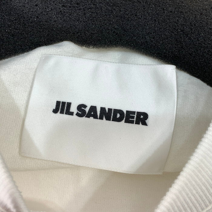 【中古品】【レディース】 JIL SANDER ジルサンダー 半袖Tシャツ カットソー ブランド 古着 J03GC0137 J20243 168-260328-gm-28-fuz サイズ：S/P カラー：ホワイト 万代Net店
