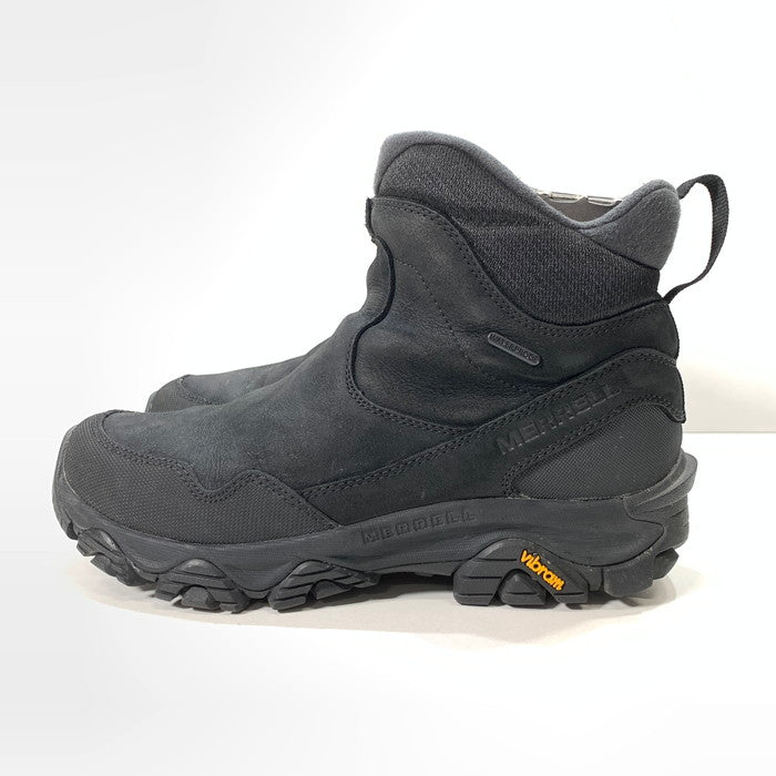 【中古品】【メンズ】 MERRELL メレル COLDPACK 3 THERMO TALL ZIP WATERPROOF ブーツ シューズ 靴 164-260329-gm-32-fuz サイズ：25.5cm カラー：ブラック 万代Net店