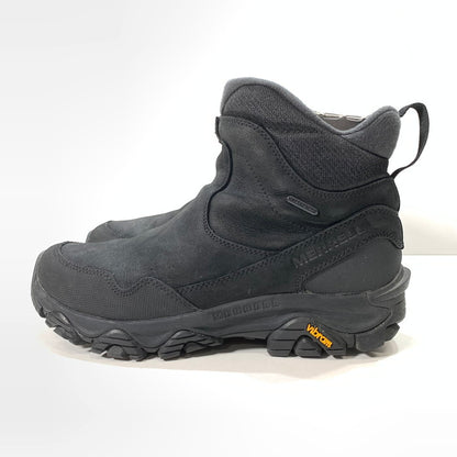 【中古品】【メンズ】 MERRELL メレル COLDPACK 3 THERMO TALL ZIP WATERPROOF ブーツ シューズ 靴 164-260329-gm-32-fuz サイズ：25.5cm カラー：ブラック 万代Net店