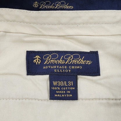 【現状渡し品】【メンズ】 Brooks Brothers ブルックスブラザーズ ADVANTAGE CHINO ELLIOT アドバンテージ チノ エリオット ボトムス ズボン 157-251113-cs-10-izu サイズ：30×31 カラー：ベージュ 万代Net店