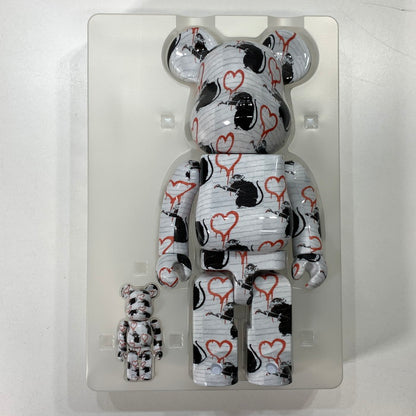 【中古品】 BE@RBRICK LOVE RAT 100％ ＆ 400％ フィギュア 208-260329-gm-38-fuz 万代Net店