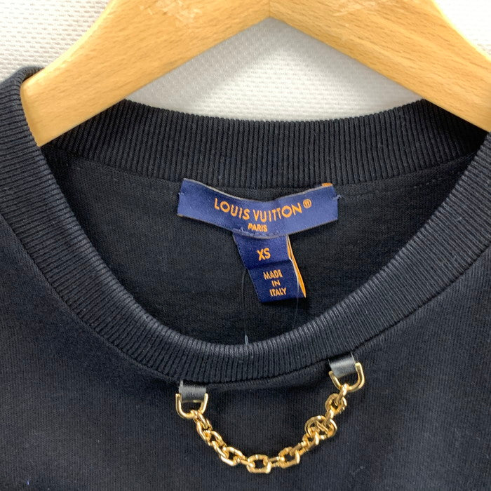 【中古品】【レディース】 LOUIS VUITTON ルイ・ヴィトン ツイスト Tシャツ ドレス ワンピース TWIST T-SHIRT DRESS ブランド 古着 179-260328-gm-29-fuz サイズ：XS カラー：ブラック 万代Net店