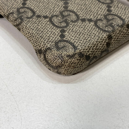 【中古品】【メンズ/レディース】 GUCCI グッチ iPhone X XS ケース 10 10S ブランド スマホアクセサリー 183-260215-gm-39-fuz カラー：ブラウン 万代Net店