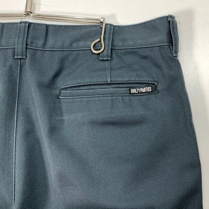 【中古品】【メンズ】 WACKO MARIA ワコマリア GUILTYPARTIES チノパンツ ボトムス ブランド 古着 153-260328-gm-35-fuz サイズ：XL カラー：グレー 万代Net店