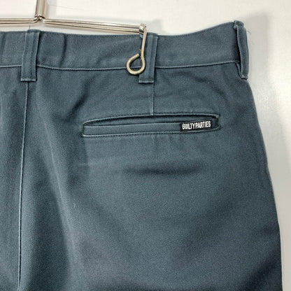【中古品】【メンズ】 WACKO MARIA ワコマリア GUILTYPARTIES チノパンツ ボトムス ブランド 古着 153-260328-gm-35-fuz サイズ：XL カラー：グレー 万代Net店