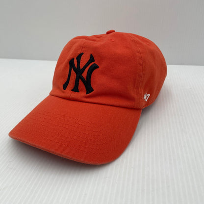 【中古品】【メンズ】 47 フォーティーセブン × MARTY SUPREME マーティ シュプリーム 47 CLEAN UP CAP ファーティセブン クリーン ナップ キャップ 帽子 185-261015-sa-39-teih サイズ：FREE カラー：オレンジ 万代Net店
