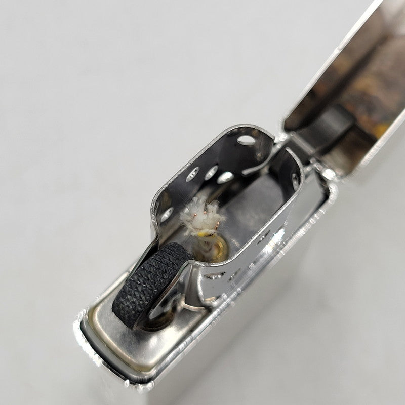 【中古品】【メンズ/レディース】 ZIPPO ジッポ EVASTORE ORIGINAL NERV OIL LIGHTER エヴァストア オリジナル オイルライター リバイバル版 喫煙具 206-250921-as-02-izu カラー：シルバー 万代Net店