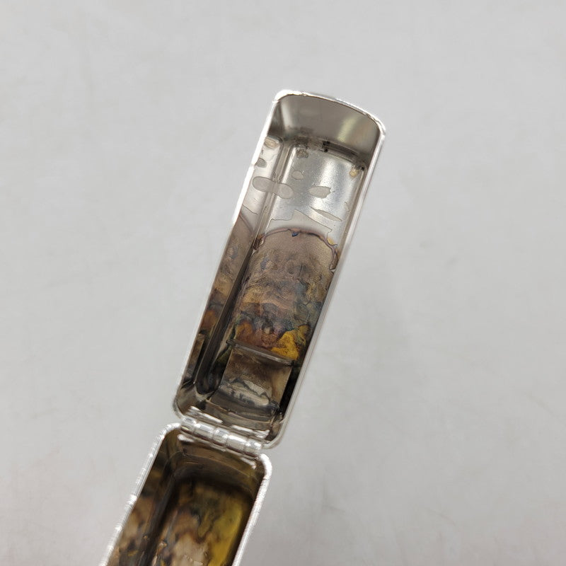 【中古品】【メンズ/レディース】 ZIPPO ジッポ EVASTORE ORIGINAL NERV OIL LIGHTER エヴァストア オリジナル オイルライター リバイバル版 喫煙具 206-250921-as-02-izu カラー：シルバー 万代Net店