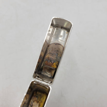 【中古品】【メンズ/レディース】 ZIPPO ジッポ EVASTORE ORIGINAL NERV OIL LIGHTER エヴァストア オリジナル オイルライター リバイバル版 喫煙具 206-250921-as-02-izu カラー：シルバー 万代Net店