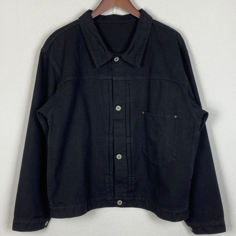 【中古品】【メンズ】 JUICE ジュース DENIM JACKET デニム ジャケット アウター 145-260829-sa-13-tei サイズ：M カラー：ブラック 万代Net店