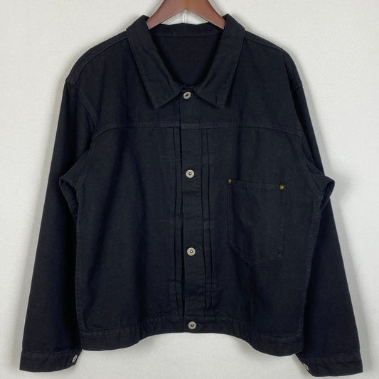 【中古品】【メンズ】 JUICE ジュース DENIM JACKET デニム ジャケット アウター 145-260829-sa-13-tei サイズ：M カラー：ブラック 万代Net店