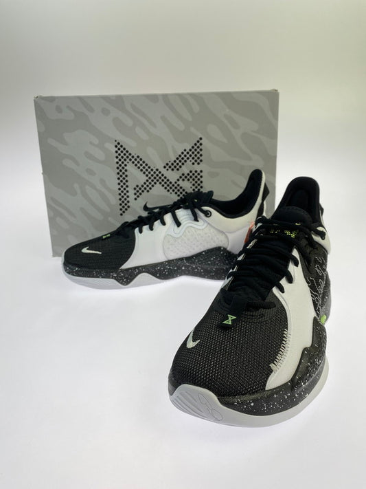 【中古美品】【メンズ】 ナイキ PG5 BLACK WHITE VOLT CW3146-003 スニーカー メンズ シューズ 靴 160-250829-em-17-min サイズ：26.0cm カラー：ブラック/ホワイト/ボルト 万代Net店
