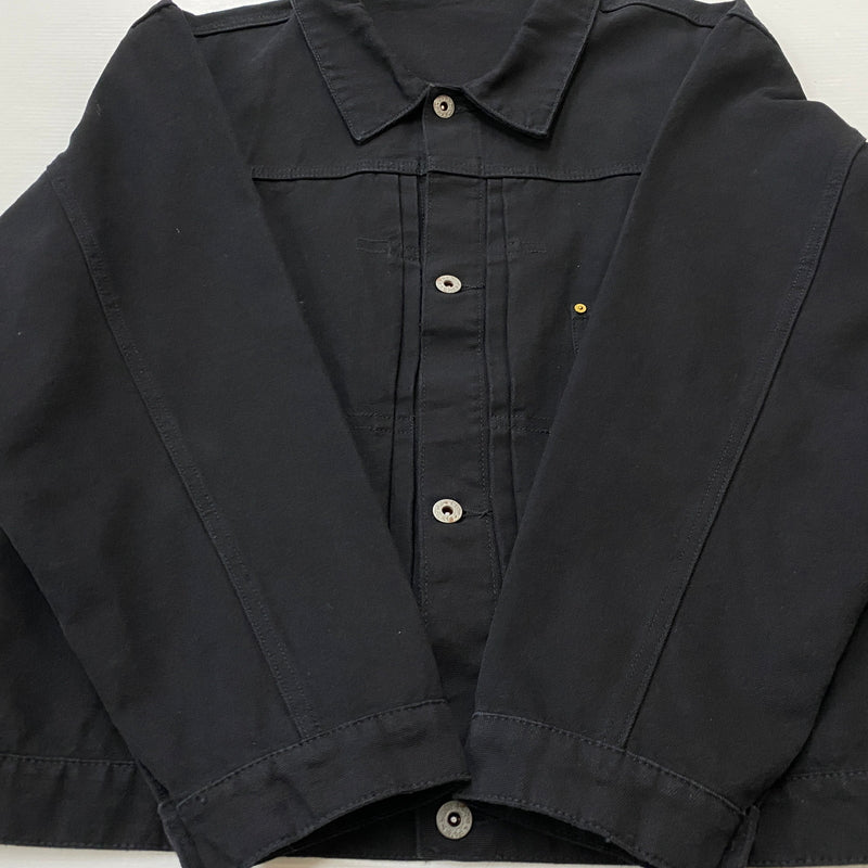 【中古品】【メンズ】 JUICE ジュース DENIM JACKET デニム ジャケット アウター 145-260829-sa-13-tei サイズ：M カラー：ブラック 万代Net店