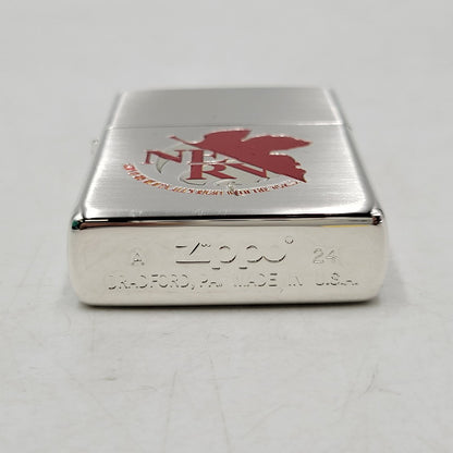 【中古品】【メンズ/レディース】 ZIPPO ジッポ EVASTORE ORIGINAL NERV OIL LIGHTER エヴァストア オリジナル オイルライター リバイバル版 喫煙具 206-250921-as-02-izu カラー：シルバー 万代Net店