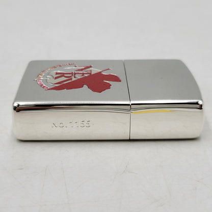 【中古品】【メンズ/レディース】 ZIPPO ジッポ EVASTORE ORIGINAL NERV OIL LIGHTER エヴァストア オリジナル オイルライター リバイバル版 喫煙具 206-250921-as-02-izu カラー：シルバー 万代Net店