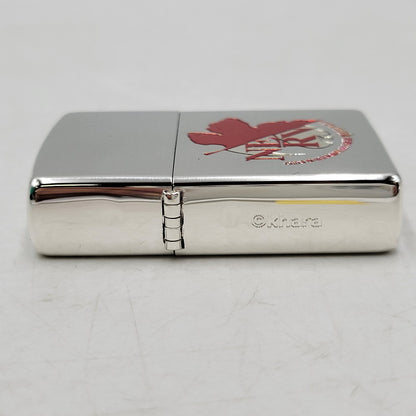 【中古品】【メンズ/レディース】 ZIPPO ジッポ EVASTORE ORIGINAL NERV OIL LIGHTER エヴァストア オリジナル オイルライター リバイバル版 喫煙具 206-250921-as-02-izu カラー：シルバー 万代Net店