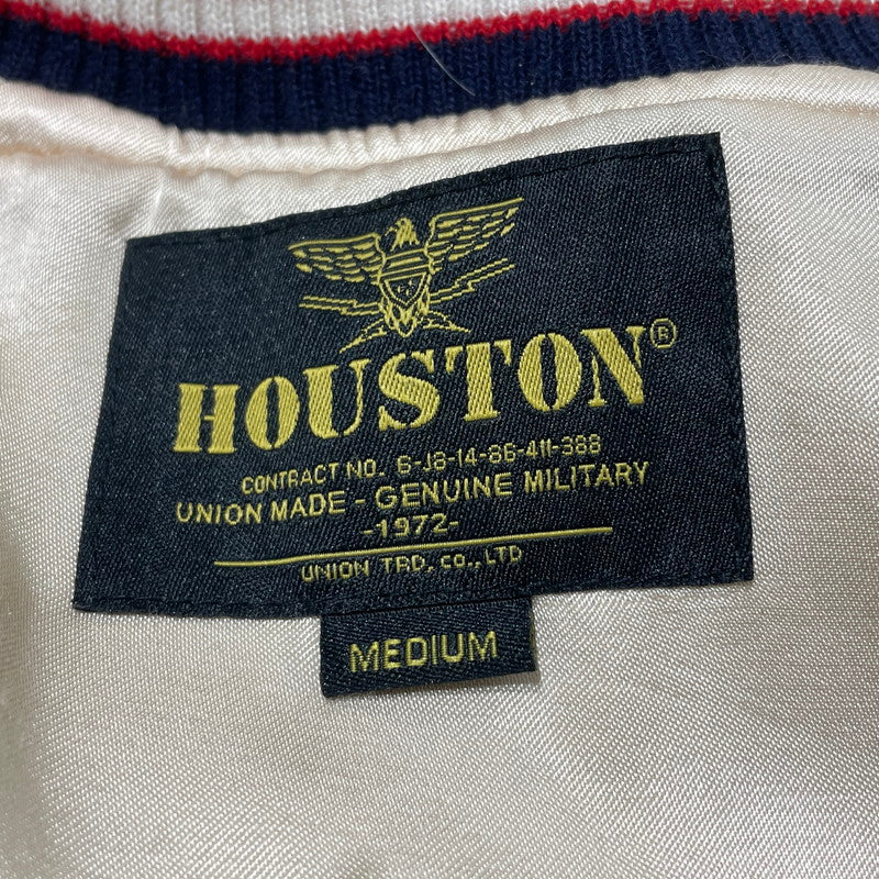【中古品】【メンズ】 HOUSTON ヒューストン VELVETTEN SOUVENIR JACKET 51286 ベルベット スーベニア ジャケット アウター 145-260708-sa-04-tei サイズ：M カラー：ブラック 万代Net店