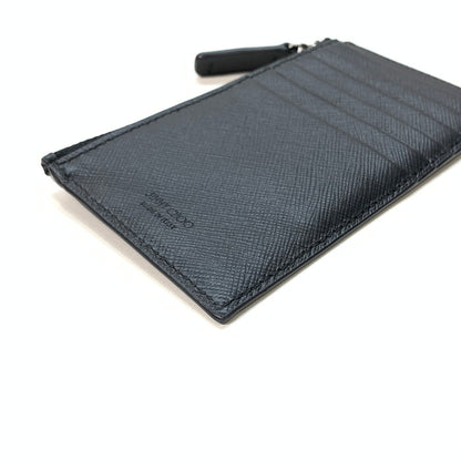 【中古品】【レディース】 JIMMY CHOO ジミーチュウ ERIS TDB フラグメントケース 財布 ウォレット ブランド 181-251227-gm-42-fuz カラー：ブラック 万代Net店