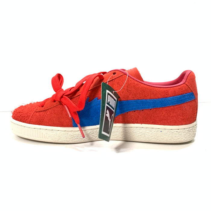 【中古美品】【メンズ】 PUMAｘONE PIECE 千両道化のバギー ”FOR ALL TIME RED-ULTRA BLUE ” スニーカー 162-250511-gm-37-fuz サイズ：27cm カラー：レッド 万代Net店